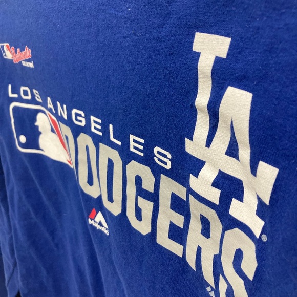LA Dodgers Long Sleeve Tee Majestic - Picture 5 of 5